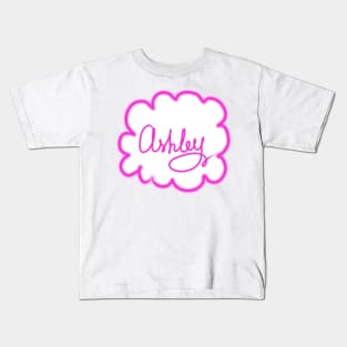 Ashley. Female name. Kids T-Shirt